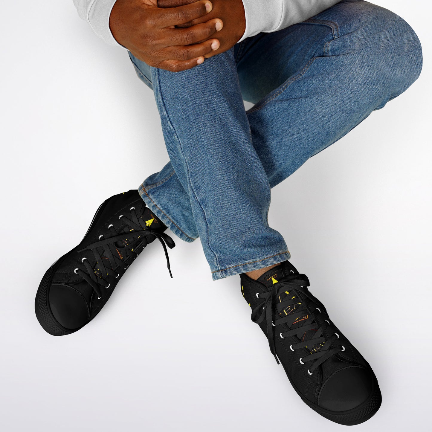A-Team (02–01) | Men's High-Top Canvas Sneakers