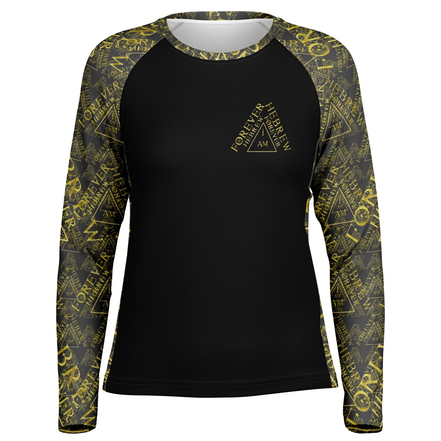 I AM HEBREW 03-01 Women's Long Sleeve Raglan T-Shirt