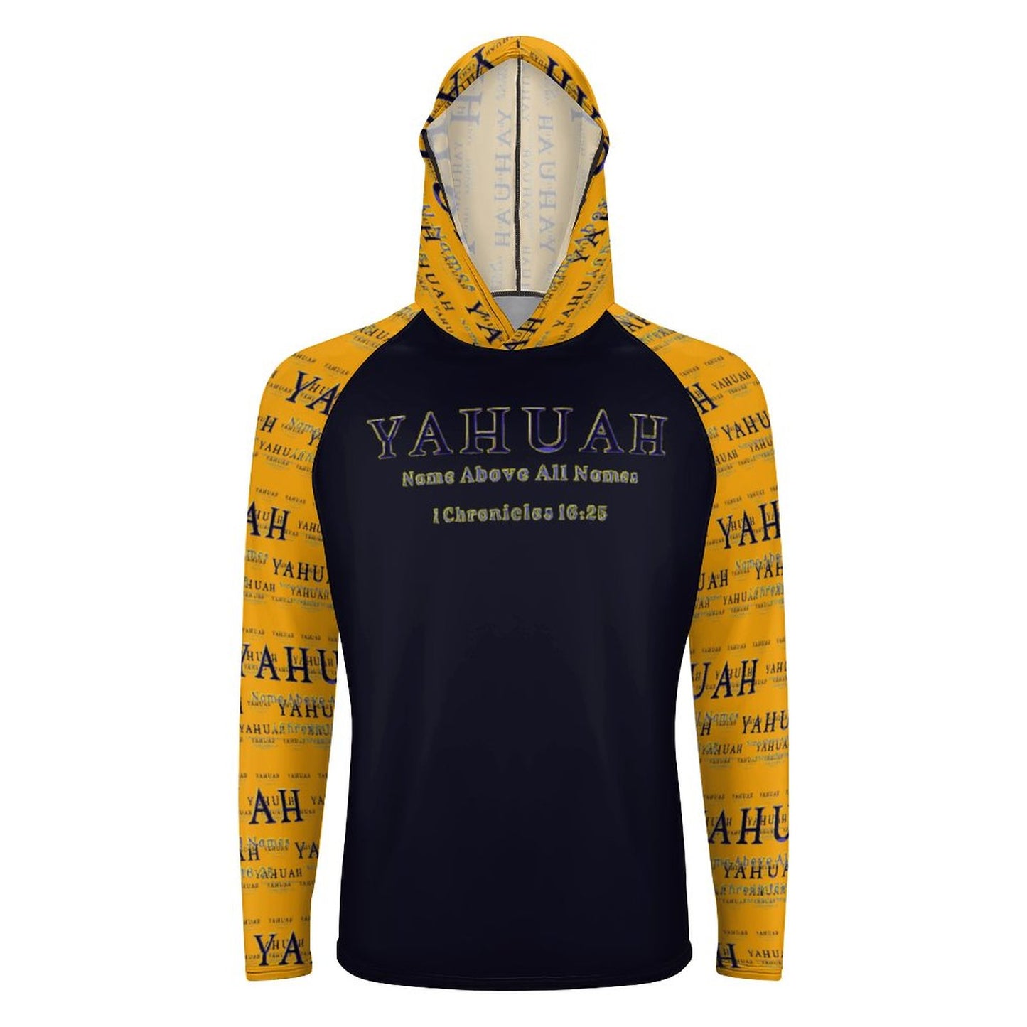 Yahuah: Name Above All Names (02-01) | Men's Sun Protection Hoodie