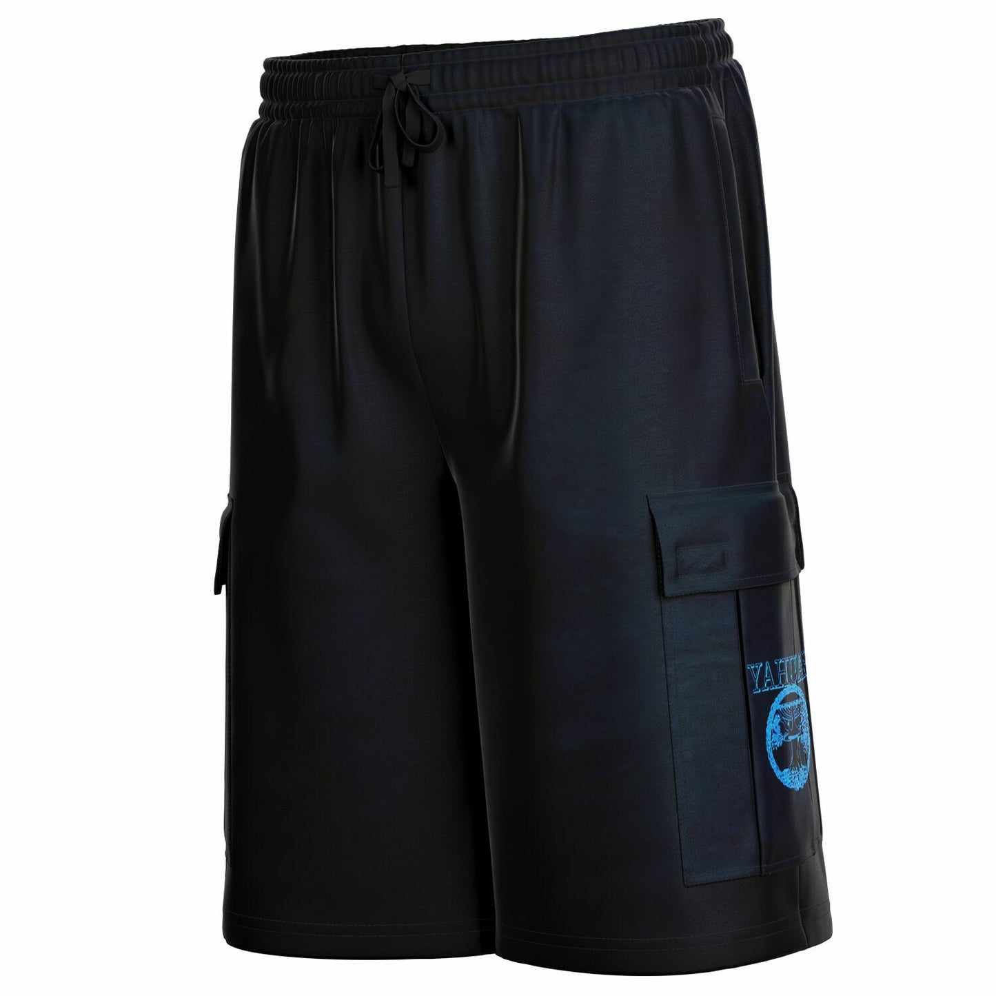Yahuah: Tree of Life (02-03) - The Living Ruach | Unisex Heavyweight Cargo Shorts