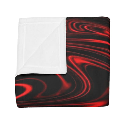 Flow (01-01): Ember, The Refining Fire | Plush Fleece Throw Blanket
