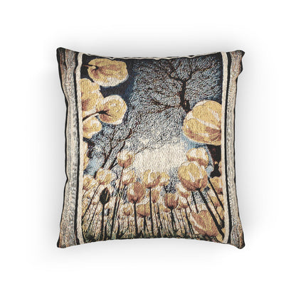 The Garden Beyond the Winter™ | Woven Art Pillow