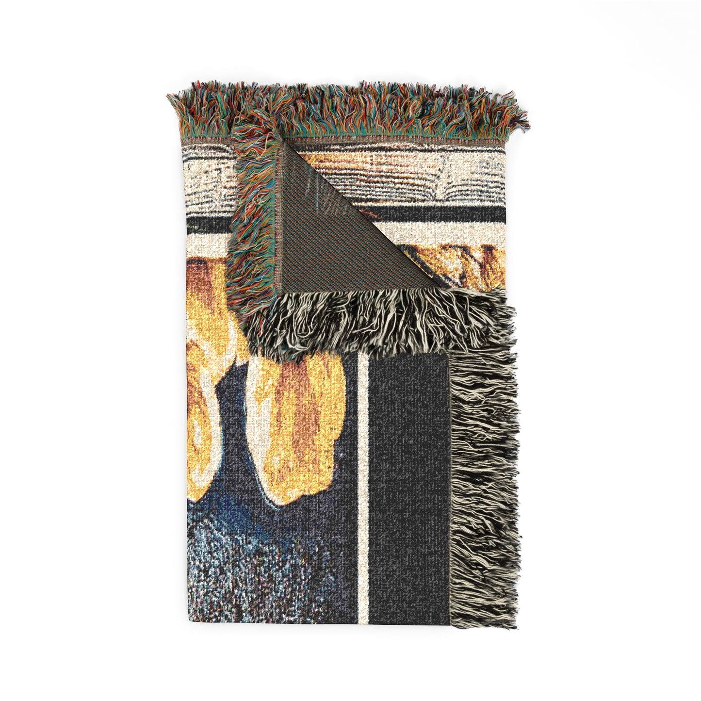 The Garden Beyond the Winter™ | Woven Art Throw Blanket | 3 Sizes