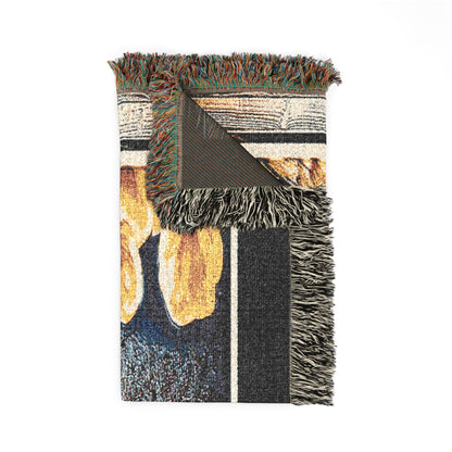 The Garden Beyond the Winter™ | Woven Art Throw Blanket | 3 Sizes