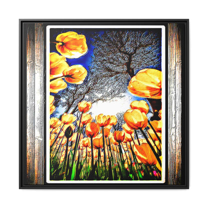 The Garden Beyond the Winter™ | Framed Gallery Canvas Print