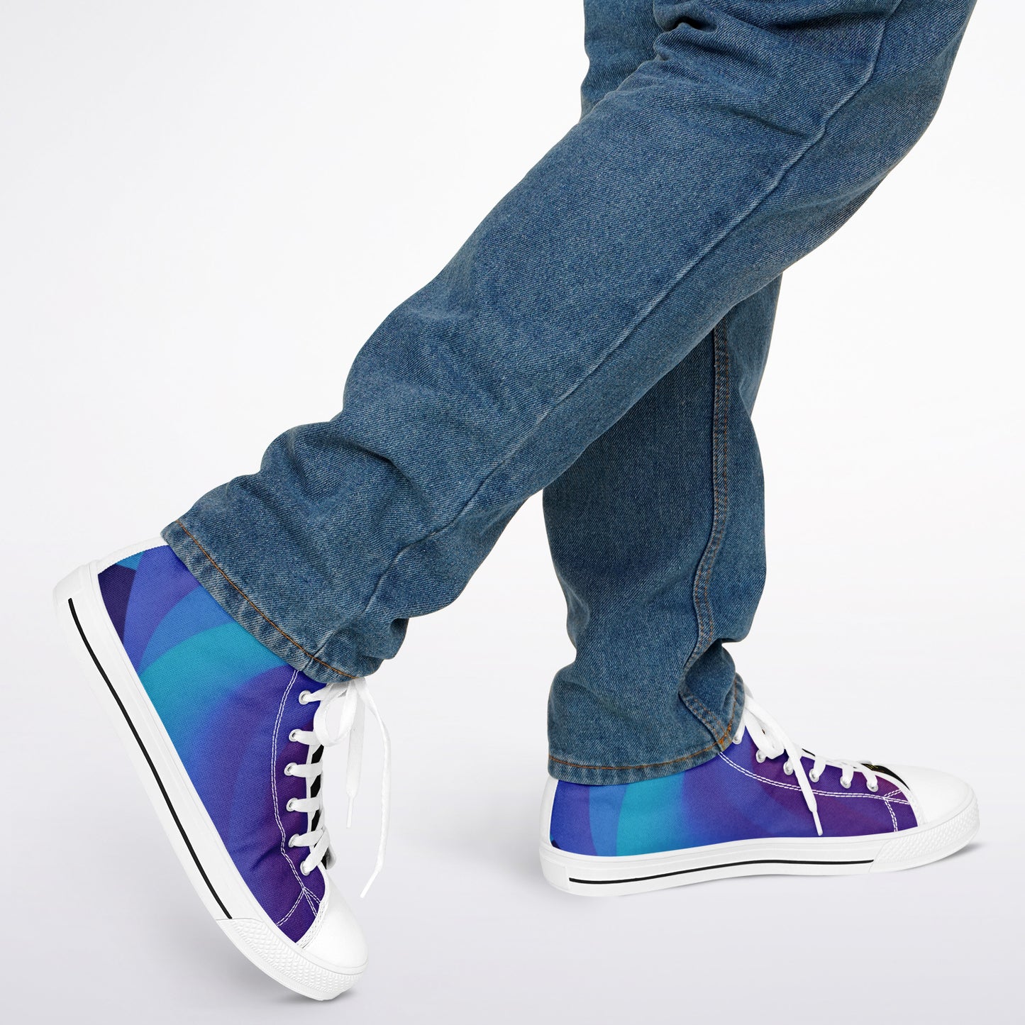 Yahuah: Tree of Life (01-02) - Royal Raiment | Urban Peak High Top Canvas Sneakers