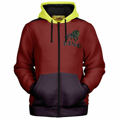KING 01-02 Men's Designer Microfleece Zip Hoodie