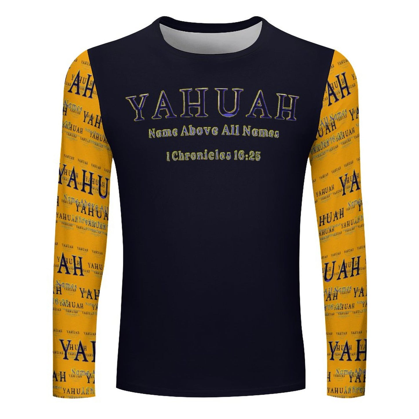 Yahuah: Name Above All Names (02-01) | Men's Long Sleeve Cotton Tee