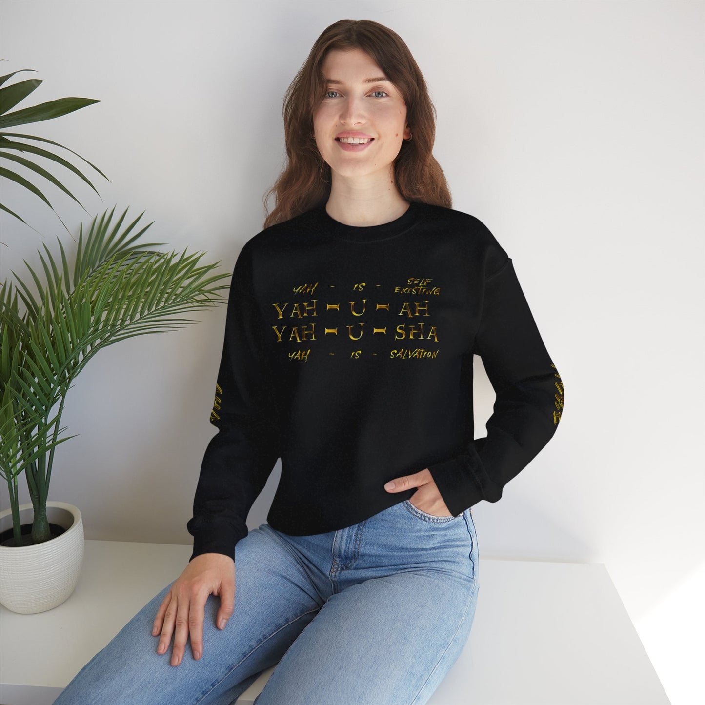 Truth Illustrated 02 Designer Gildan Unisex Heavy Blend Sweatshirt (4 colors)