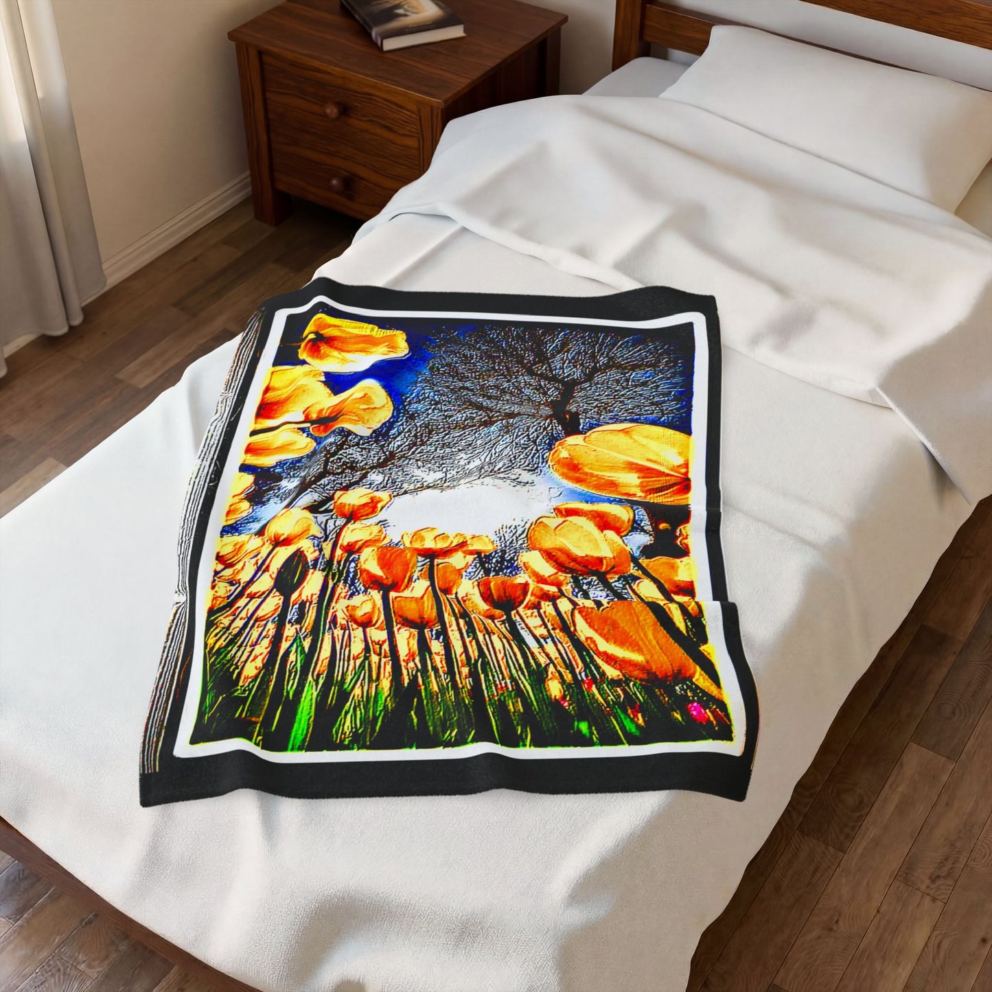 The Garden Beyond the Winter™ | Velveteen Plush Blanket