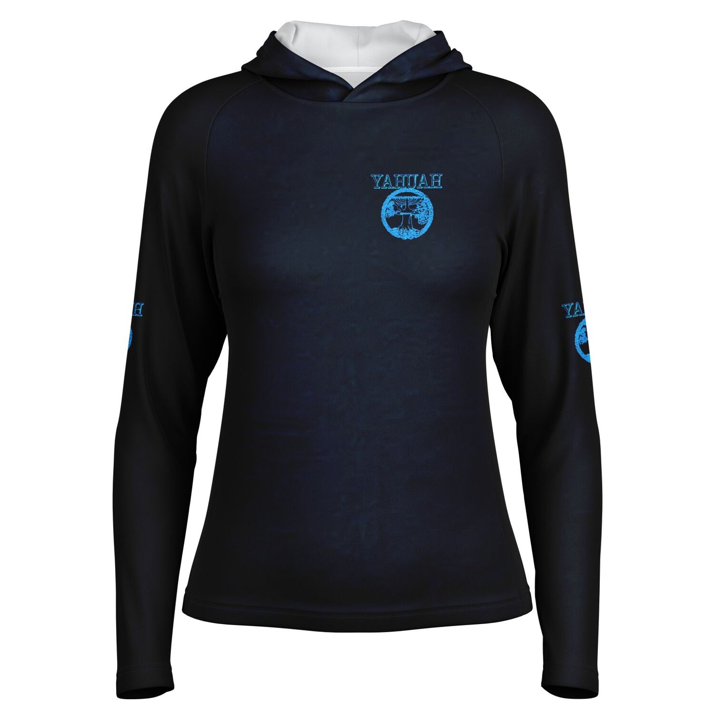 Yahuah: Tree of Life (02-03) - The Living Ruach | Women's Lightweight Raglan Hoodie