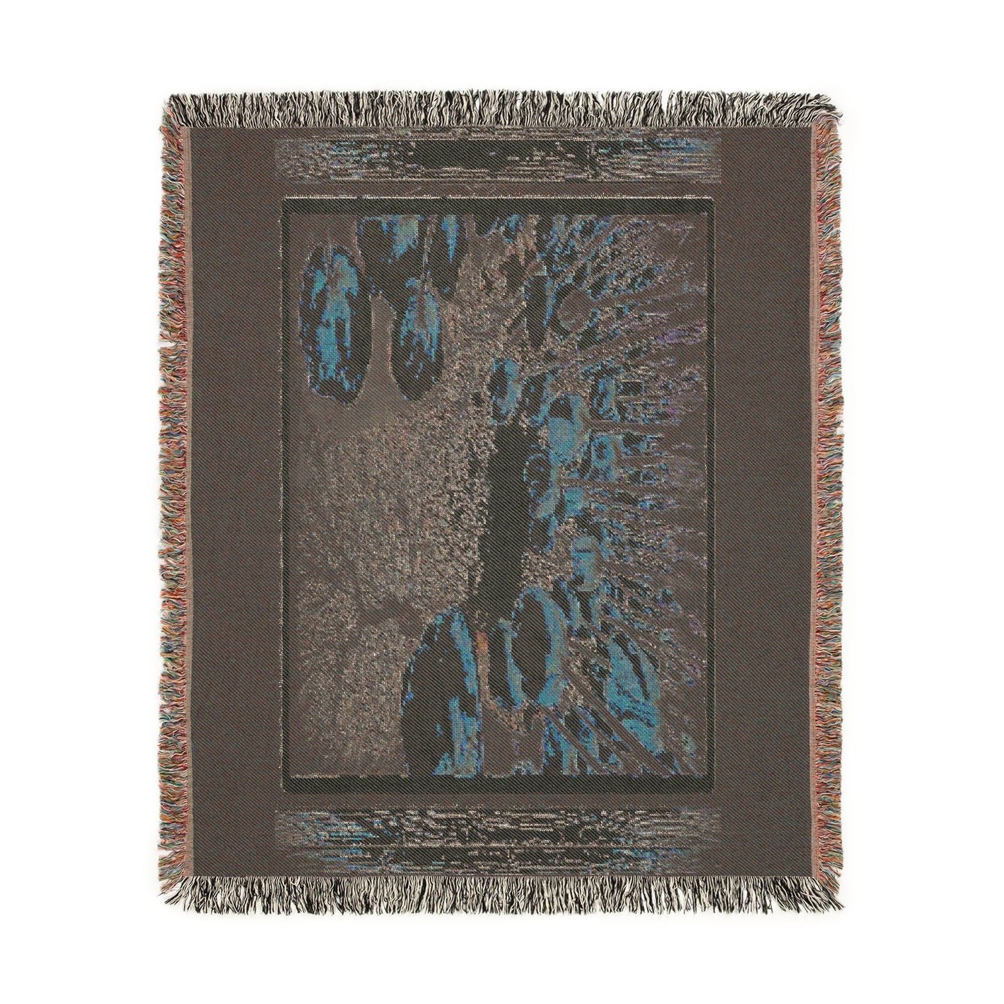 The Garden Beyond the Winter™ | Woven Art Throw Blanket | 3 Sizes