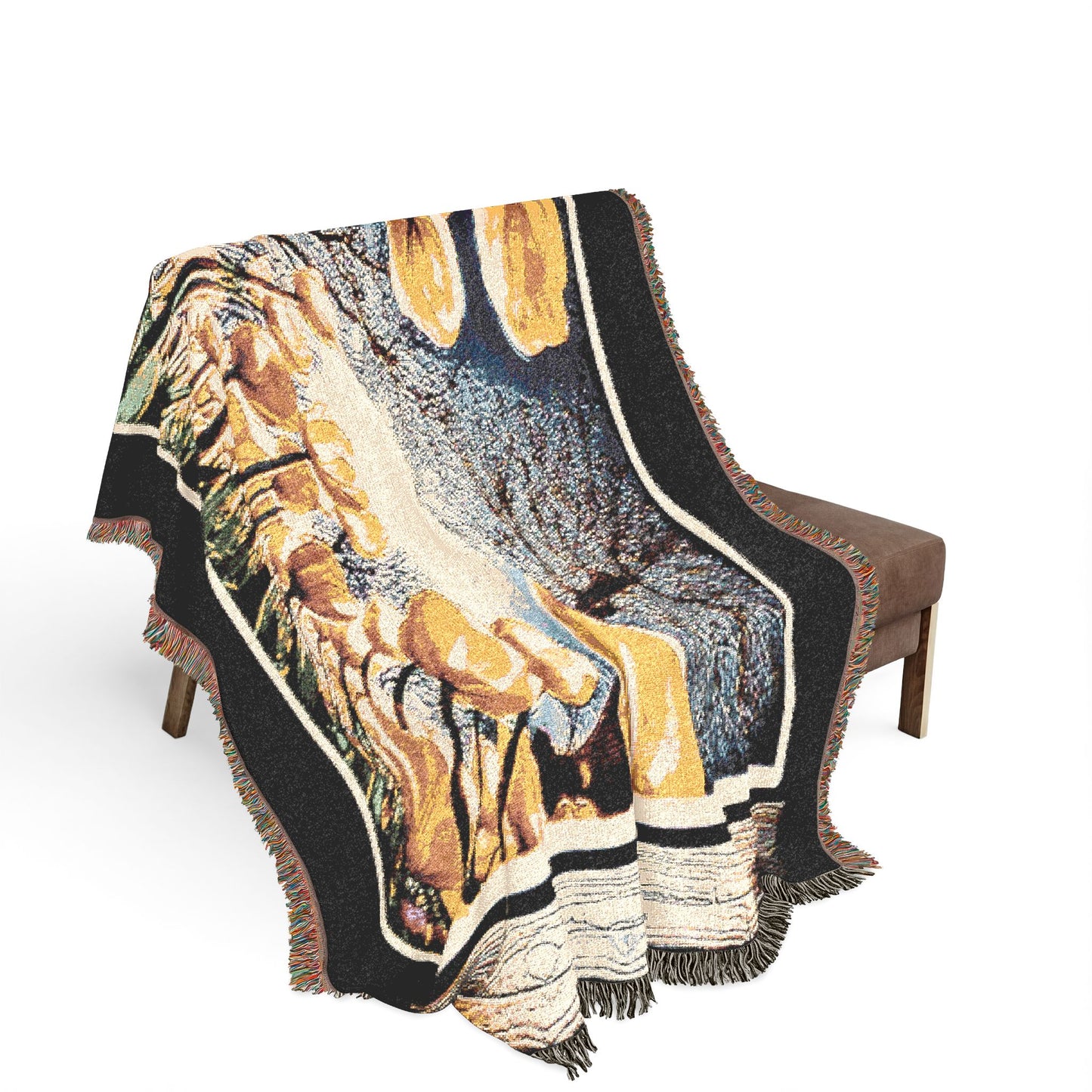 The Garden Beyond the Winter™ | Woven Art Throw Blanket | 3 Sizes