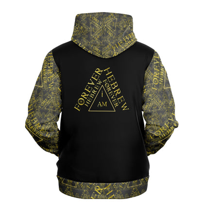 I AM HEBREW 03-01 Designer Triblend Fleece Unisex Hoodie