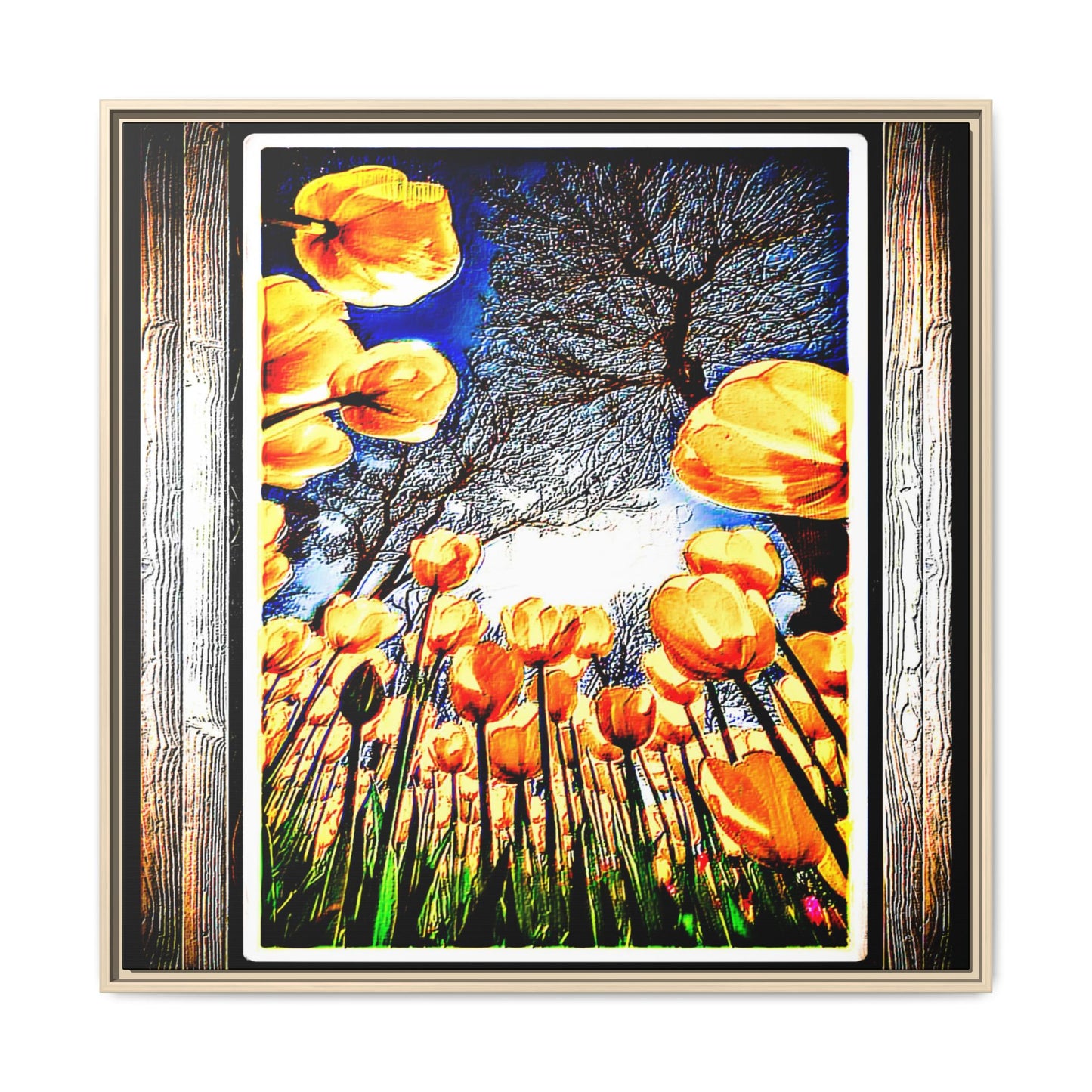 The Garden Beyond the Winter™ | Framed Gallery Canvas Print