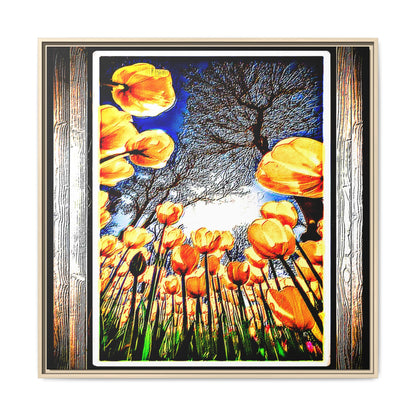 The Garden Beyond the Winter™ | Framed Gallery Canvas Print