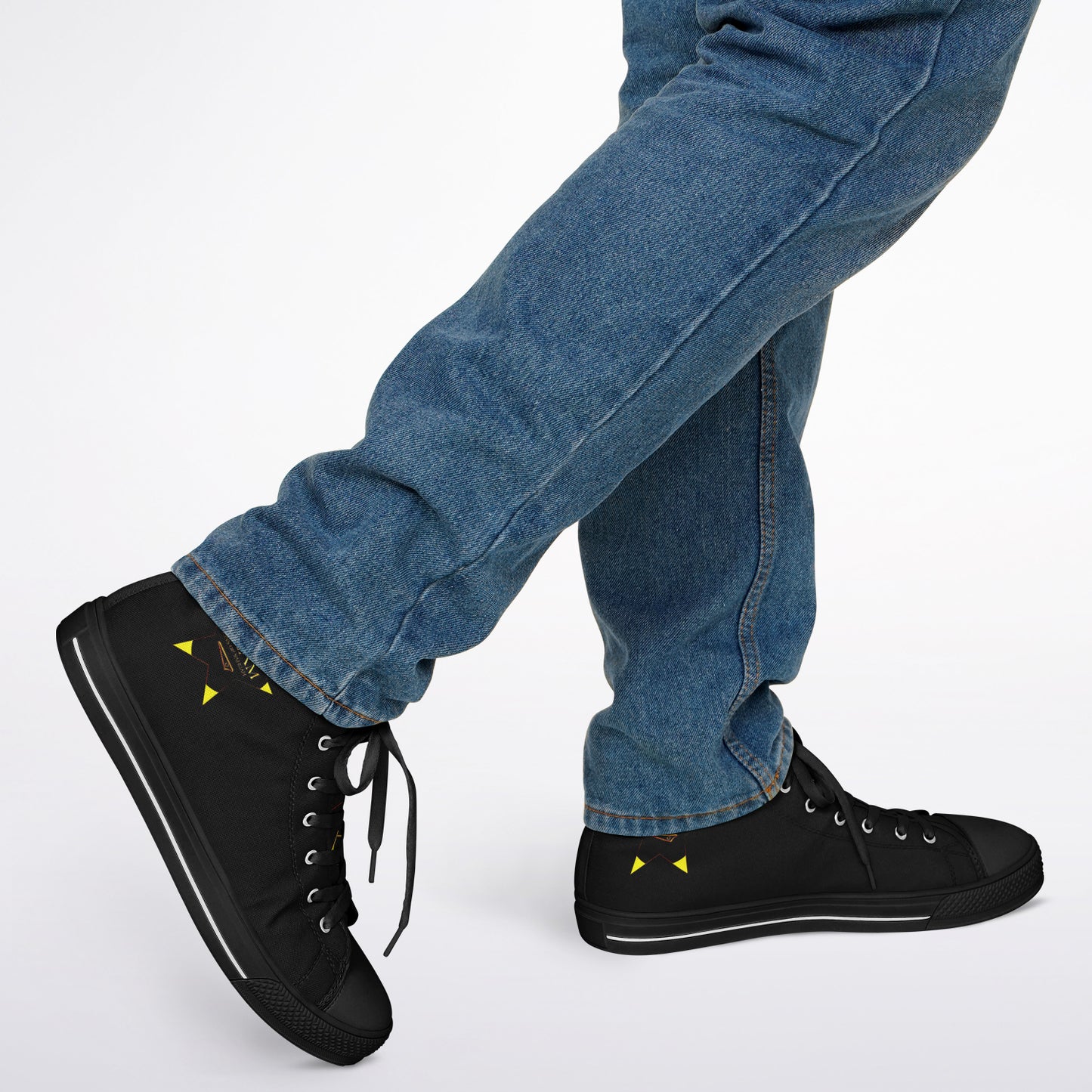 A-Team (02–01) | Men's High-Top Canvas Sneakers