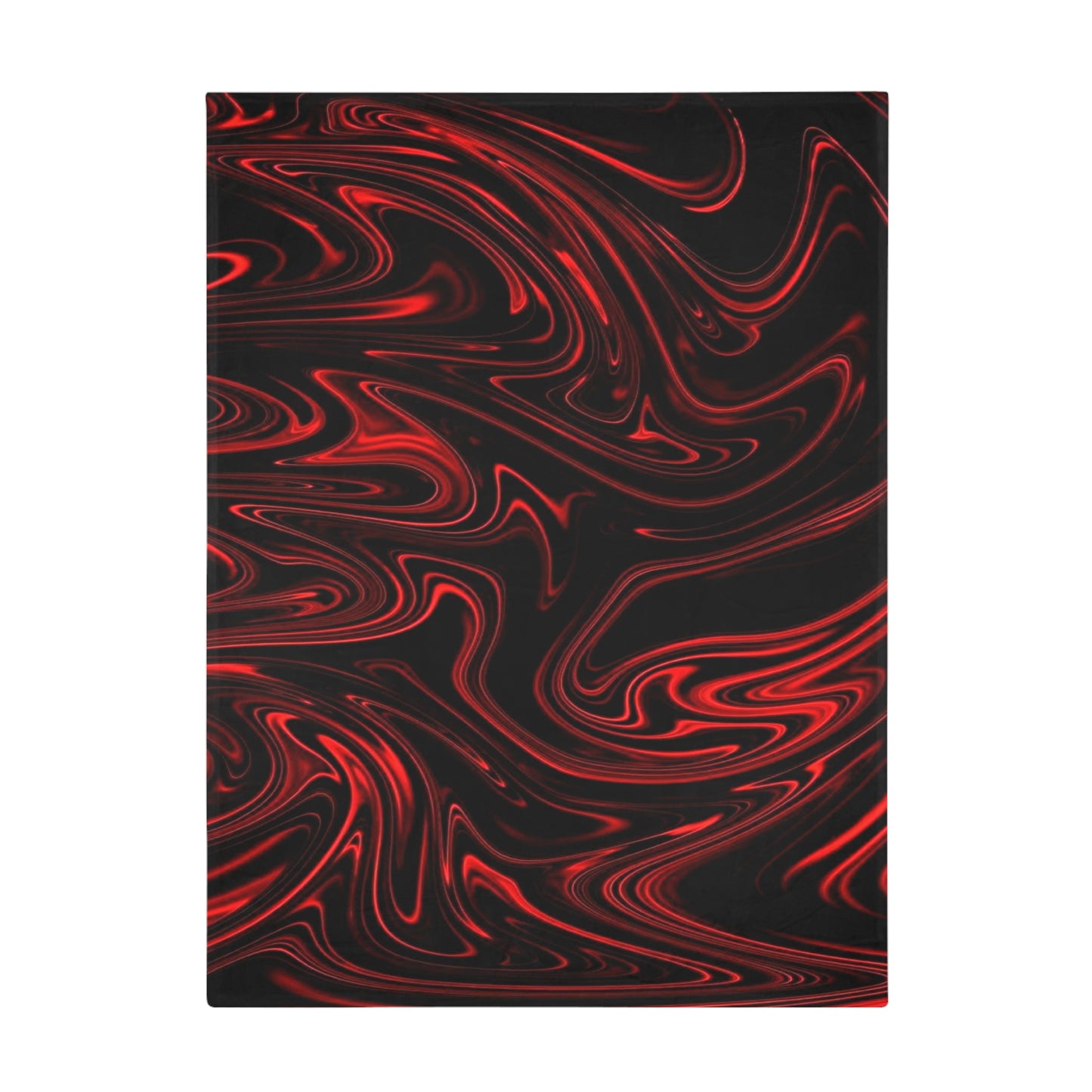 Flow (01-01): Ember, The Refining Fire | Plush Fleece Throw Blanket