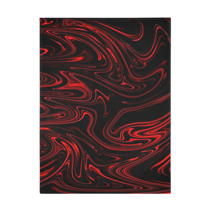 Flow (01-01): Ember, The Refining Fire | Plush Fleece Throw Blanket