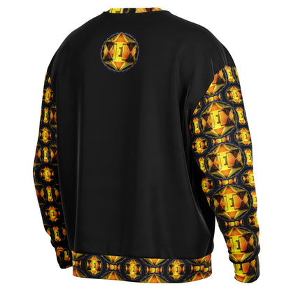 Hebrew World 01-02 Royal Radiance Heavyweight Oversized Unisex Sweatshirt