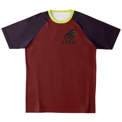 KING 01-02 Men's Designer Raglan T-shirt
