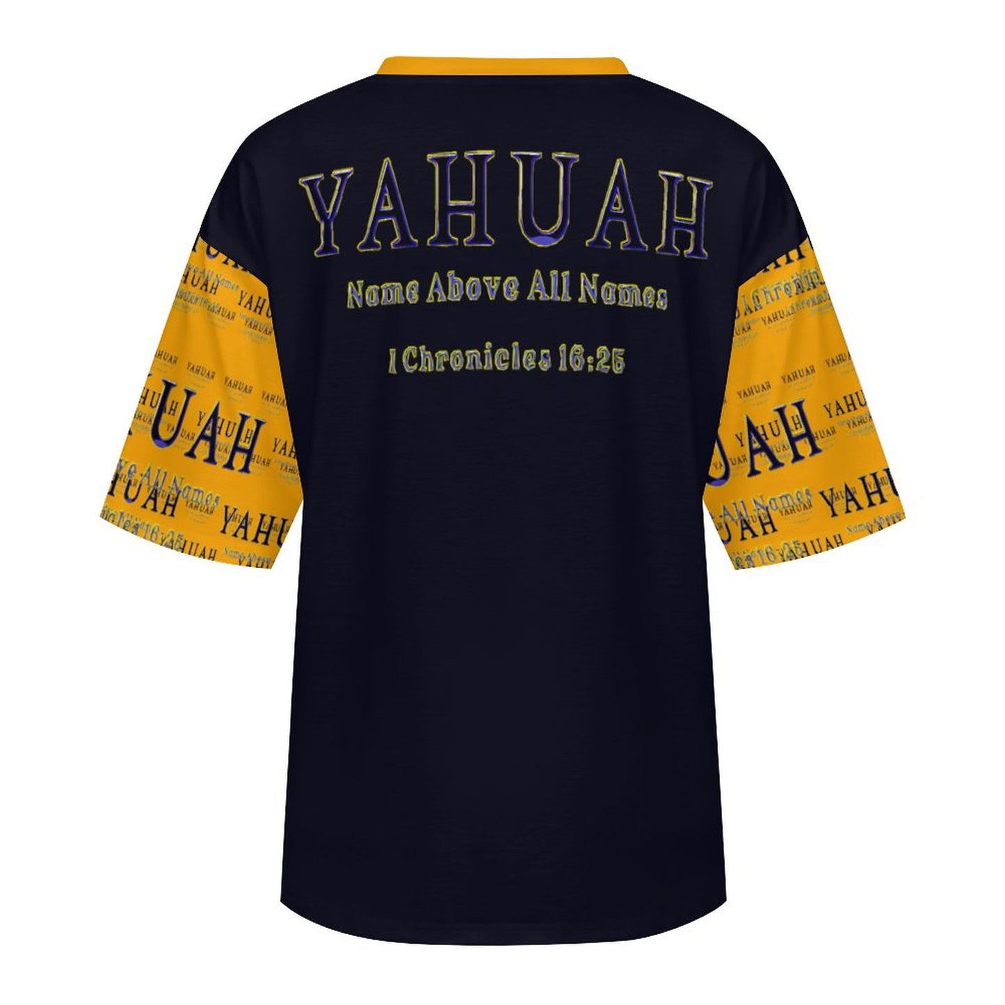 Yahuah: Name Above All Names (02-01) | Unisex Half Sleeve Cotton Tee