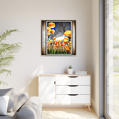 The Garden Beyond the Winter™ | Framed Gallery Canvas Print