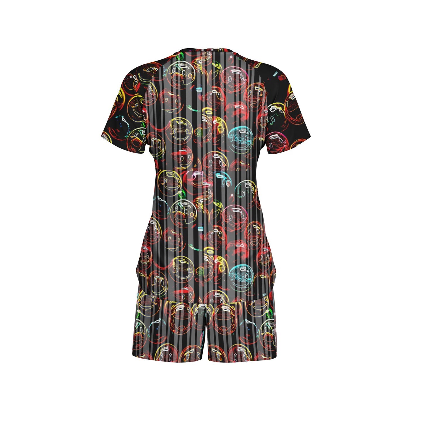 "Lighten Up" (01) | Raglan Tee & Shorts Set