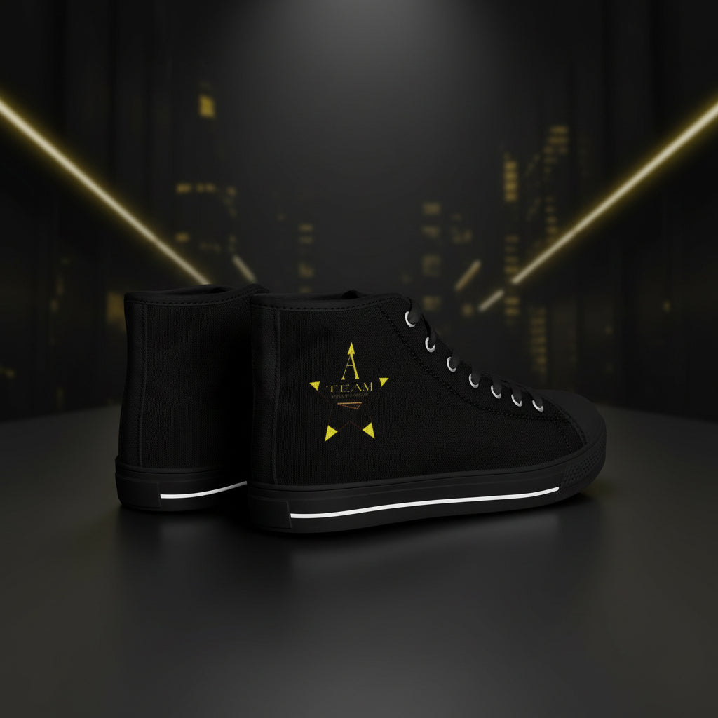 A-Team (02–01) | Men's High-Top Canvas Sneakers