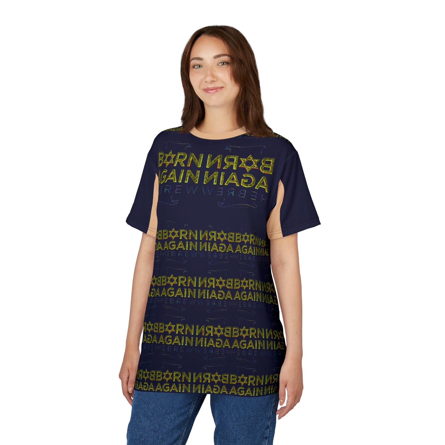 Born Again Hebrew 01-01 Designer Unisex T-shirt