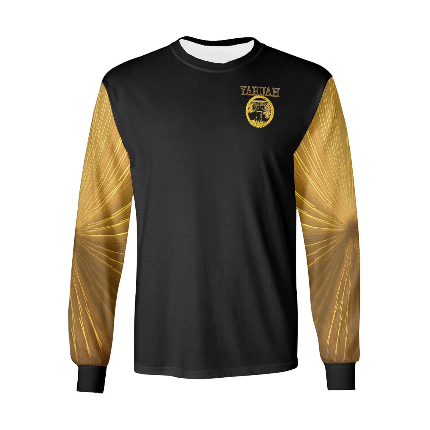 Yahuah: Tree of Life (02-02) - The Firmament Radiance | Men's Long Sleeve Tee