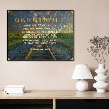 Commandment Keepers 03-02 Canvas Print, 18x24 inches