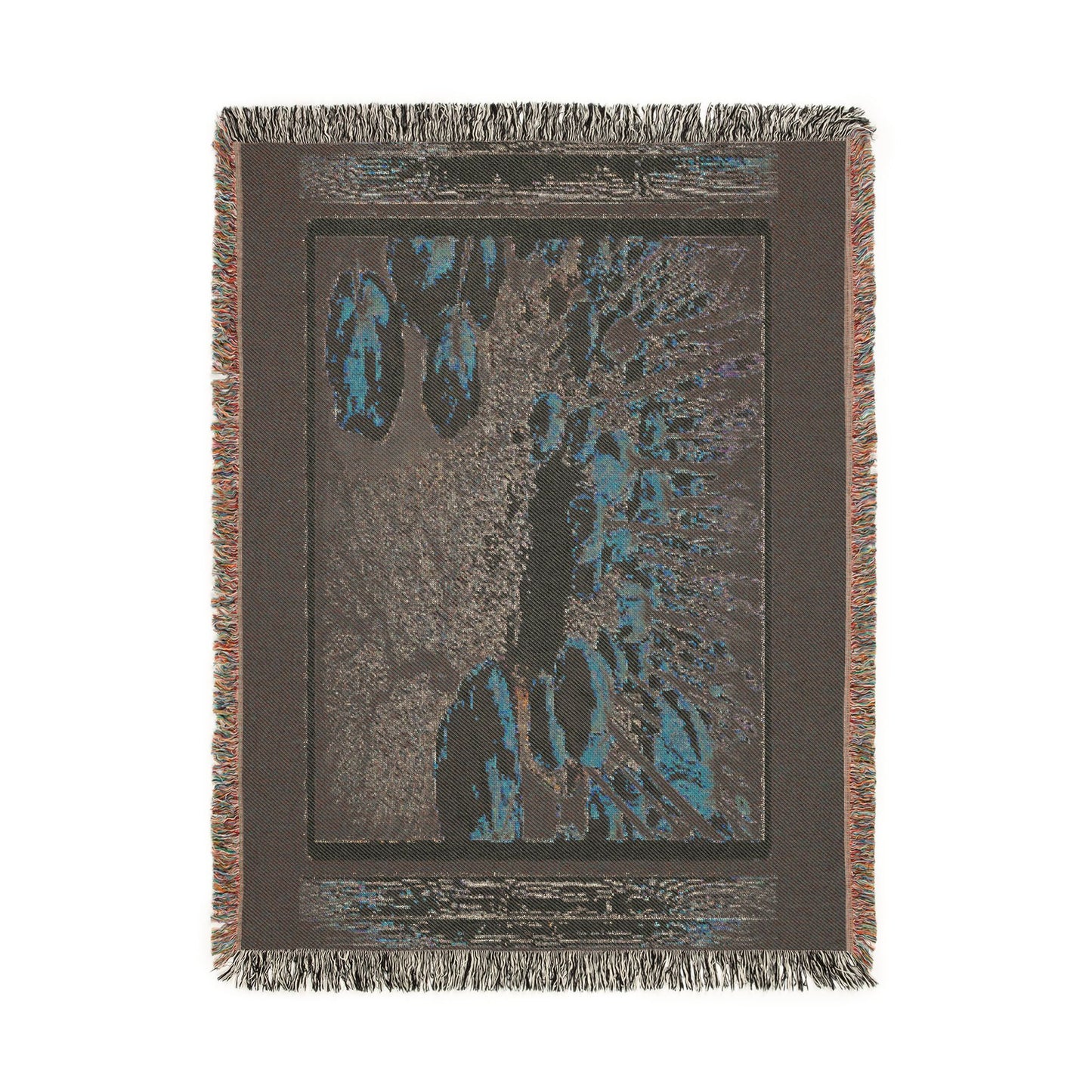 The Garden Beyond the Winter™ | Woven Art Throw Blanket | 3 Sizes