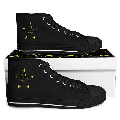 A-Team (02–01) | Men's High-Top Canvas Sneakers