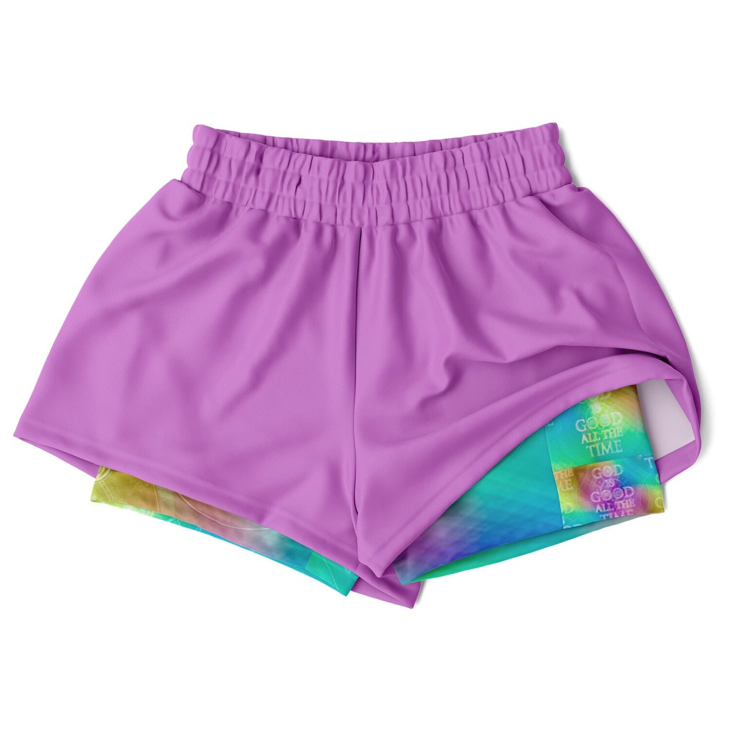 God is Good All the Time (01-02) | Women's Running Shorts