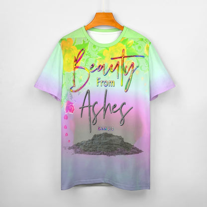 Redemption & Hope 01: Beauty From Ashes Women's Cotton T-shirt (2 styles)