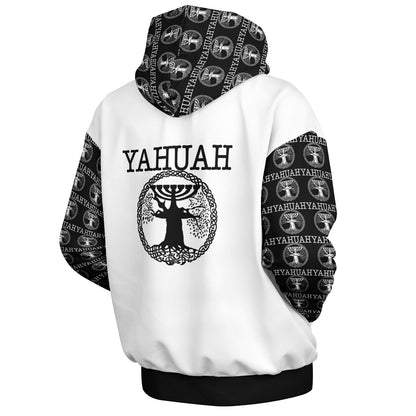 Yahuah: Tree of Life (02-05) - The Dualism Refined | Unisex Heavyweight Oversized Fleece Hoodie