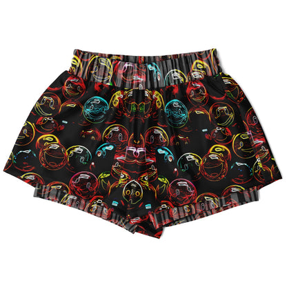 "Lighten Up" (01) | Women's Running Shorts