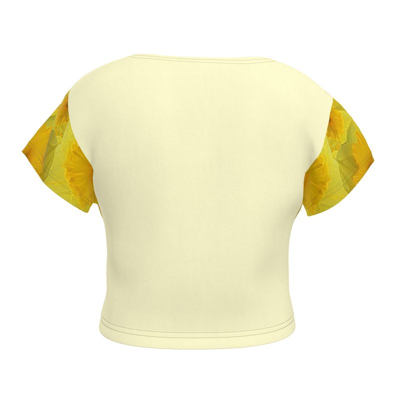 TRP Floral Prints (09): Radiant Tulips Revealed | Crop Top