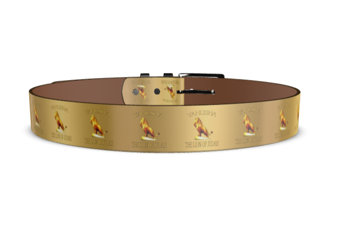 Yahusha: The Lion of Judah (01) | Adult Leather Belt