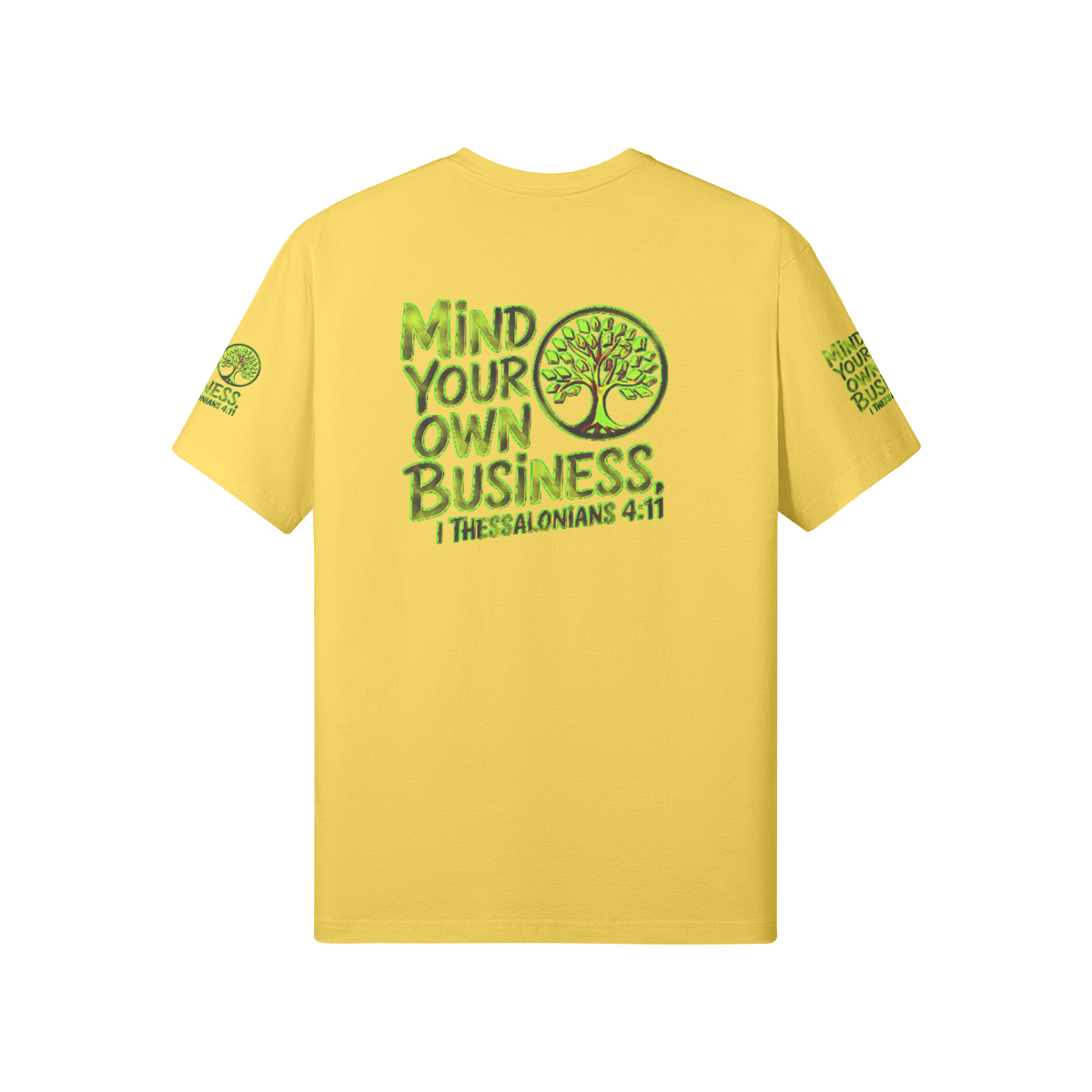"Mind Your Own Business" (01-01) | Unisex Classic Fit Tee | 5 colors