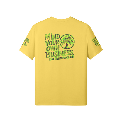 "Mind Your Own Business" (01-01) | Unisex Classic Fit Tee | 5 colors