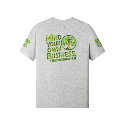 "Mind Your Own Business" (01-01) | Unisex Classic Fit Tee | 5 colors