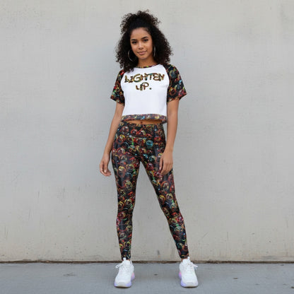"Lighten Up" (01) | Raglan Crop Top