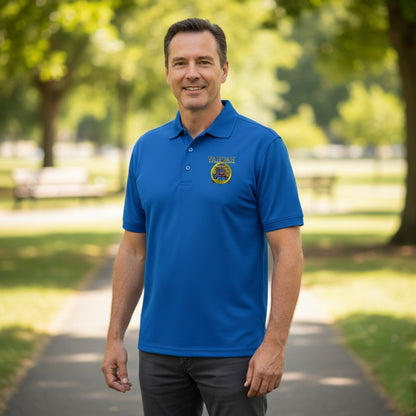A-Team (01–01) | Men's Spotshield Jersey Polo | 6 Colors