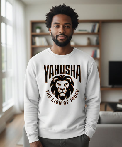 Yahusha: The Lion of Judah (02) | Unisex Sweatshirt