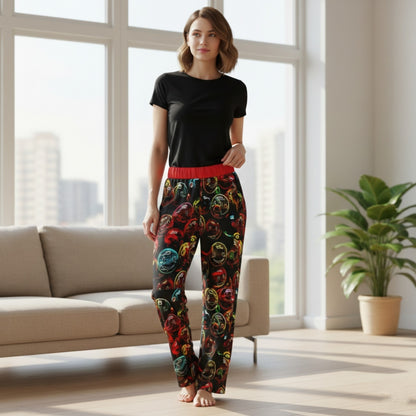 "Lighten Up" (01) | Women's Open Bottom Lounge Joggers