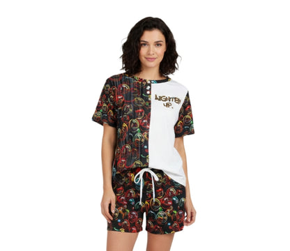 "Lighten Up" (01) | Lounge Tee & Shorts Set