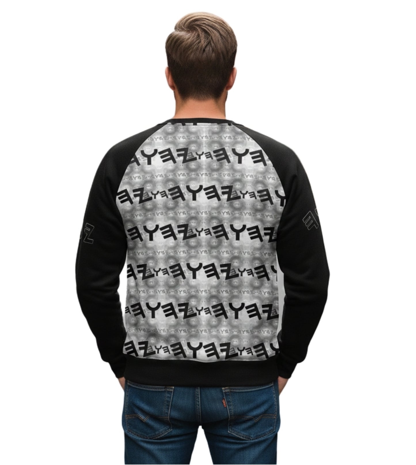 The Paleo-Phalanx Series (01-02): Seal of Storm | Men's Raglan Sweatshirt