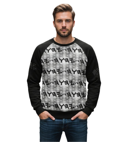 The Paleo-Phalanx Series (01-02): Seal of Storm | Men's Raglan Sweatshirt